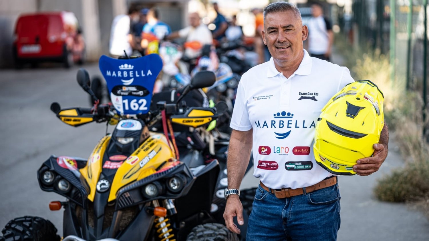 El programa de patrocinio ‘Marca Marbella’ incorpora al piloto de quad Lázaro Guerrero y al atleta Cristian Benítez