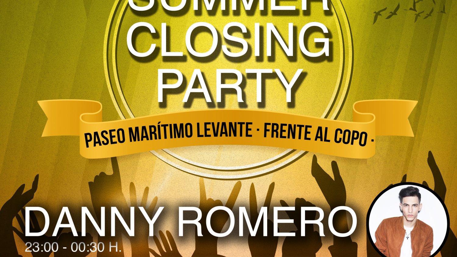 El dj Danny Romero pondrá el broche de oro a la Summer Closing Party de  Torre del Mar | Malaga Actualidad