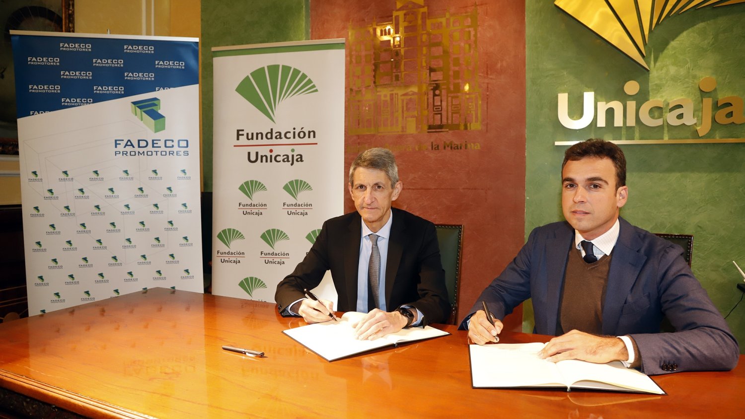 Fundación Unicaja y Fadeco Promotores se unen para promover medidas que faciliten el acceso a la vivienda