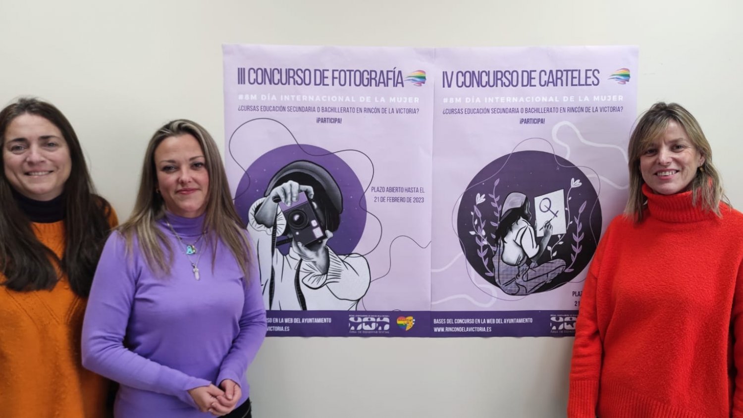 Rincón de la Victoria abre la inscripción para los concursos de cartel y fotografía del Día Internacional de la Mujer