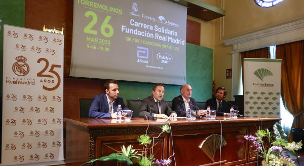Unicaja Banco, Fundación Real Madrid y el Ayuntamiento de Torremolinos presentan la primera edición de la Carrera Popular Solidaria