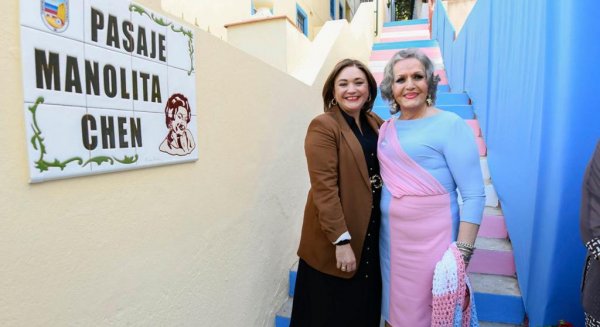 Torremolinos inaugura el `Pasaje Manolita Chen´, referente histórico de la lucha trans