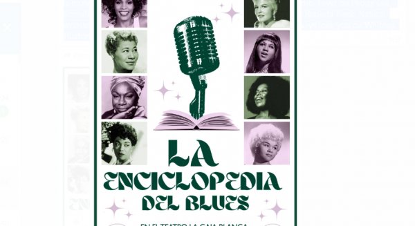 El Teatro la Caja Blanca acoge el espectáculo ‘La enciclopedia del blues’