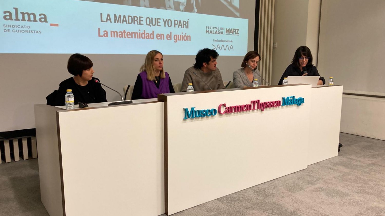 ALMA, el Sindicato de Guionistas de España, analiza en el Festival de Málaga la maternidad en el cine