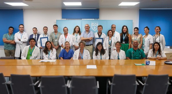 Las unidades de Aparato Digestivo y Endocrinología del Hospital Regional de Málaga reciben la certificación de calidad