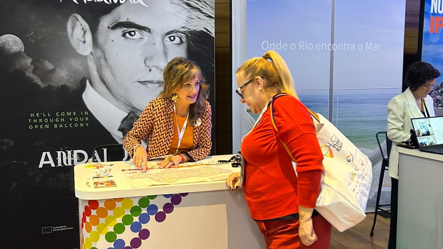 Andalucía se promociona como destino preferente en LGBTI+ Turismo Expo Brasil 