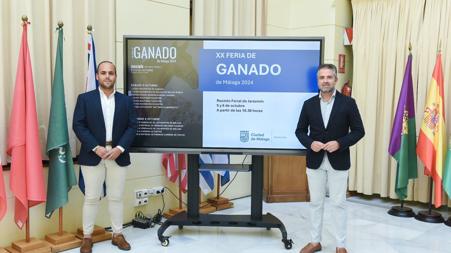 La XX Feria de Ganado de Málaga se celebra este fin de semana en el recinto ferial de la barriada de Jarazmín