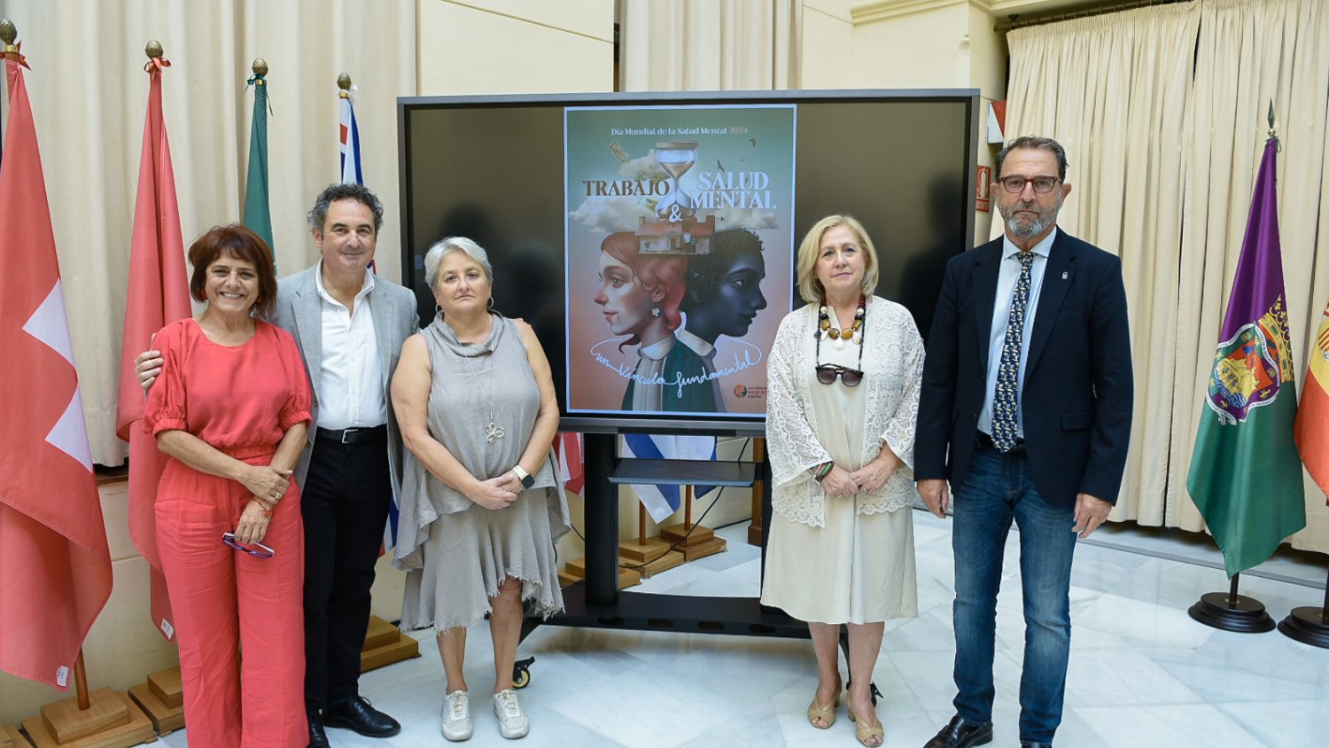 El Ayuntamiento de Málaga y Afenes promueven distintas actividades con motivo del Día Mundial de la Salud Mental