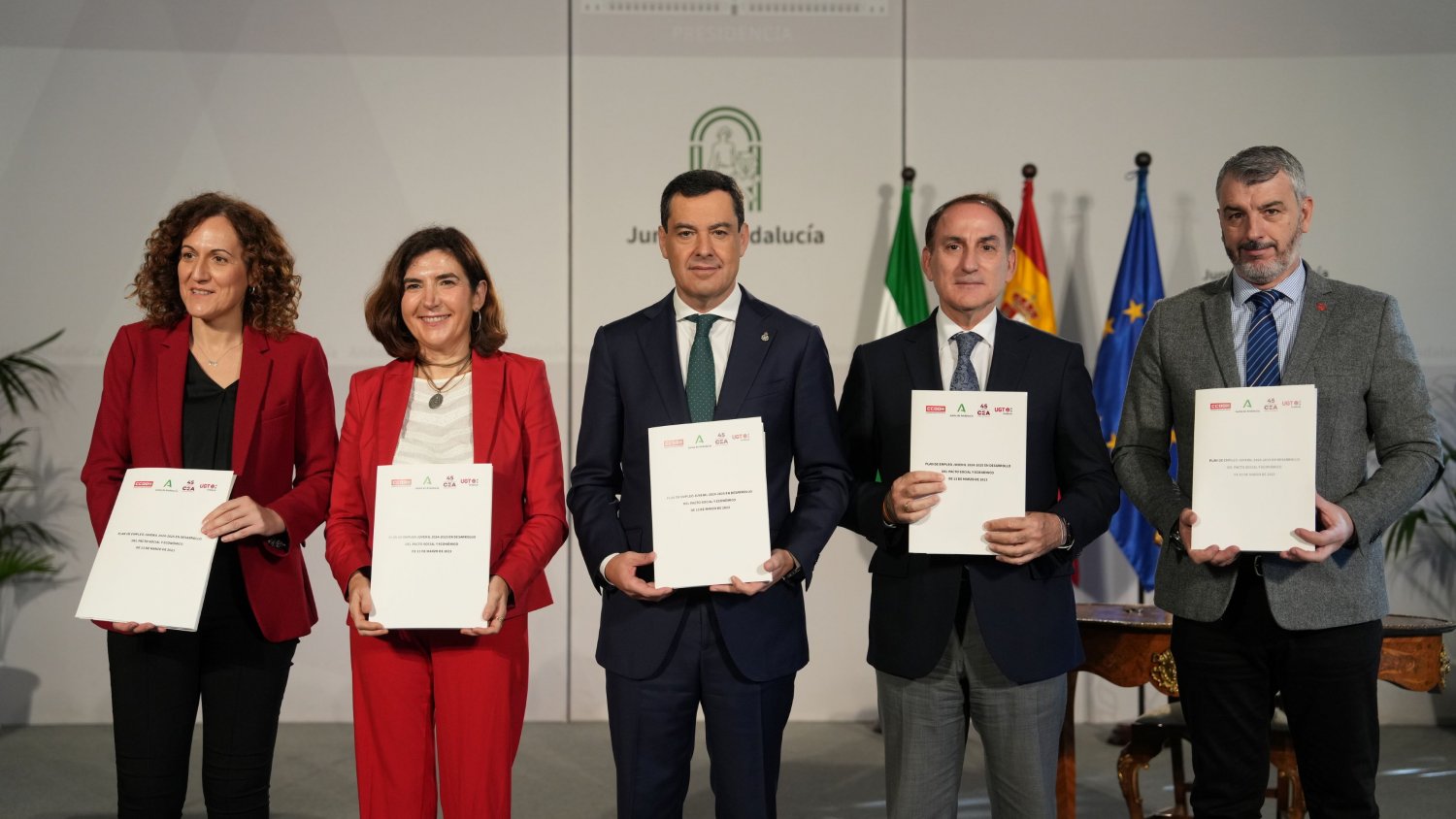 La Junta de Andalucía firma un Plan de Empleo Juvenil dotado con 500 millones de euros para dar oportunidades a los jóvenes