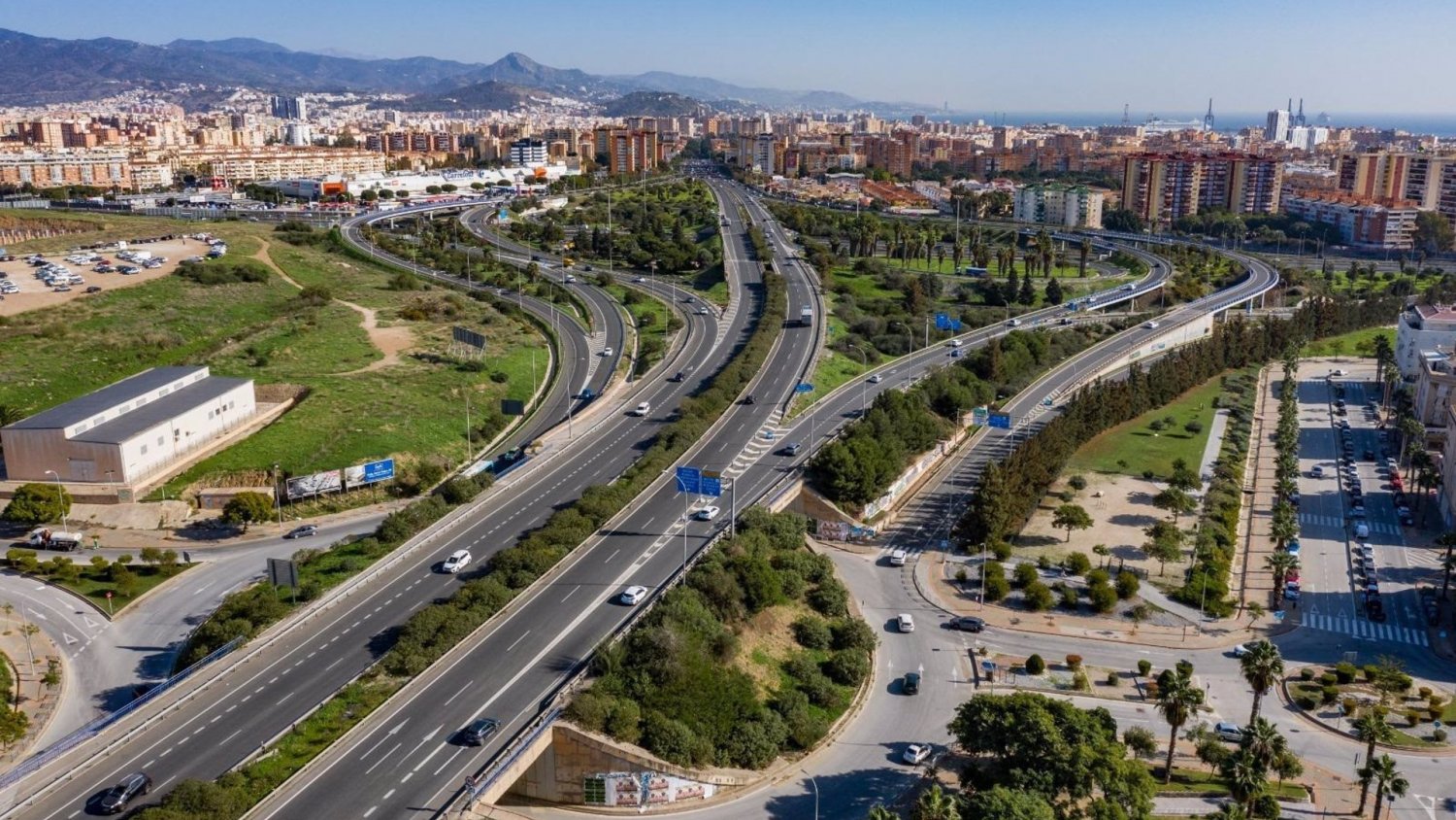 La Junta comienza este lunes las obras del carril BUS-VAO de acceso a Málaga por la A-357