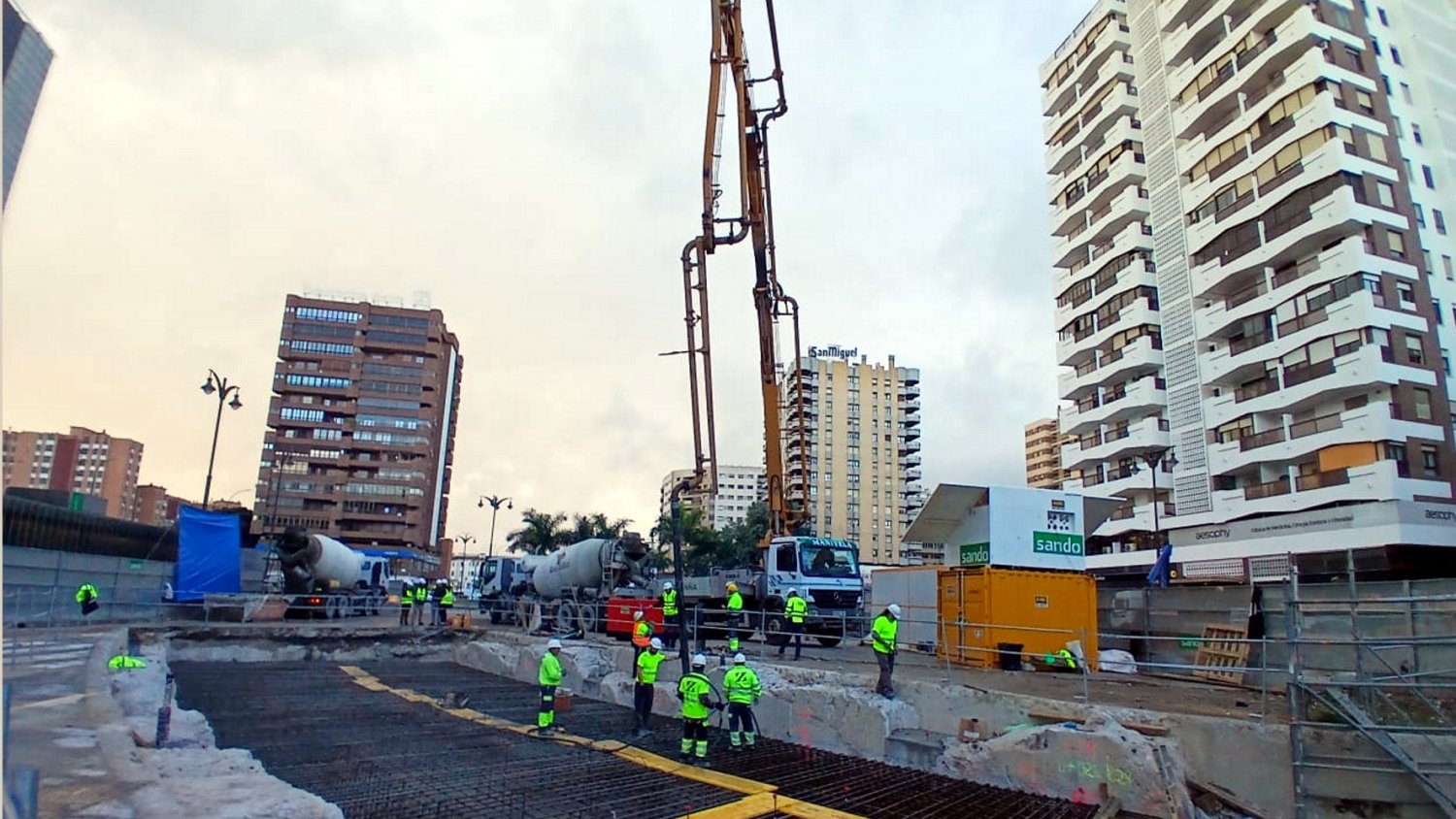 La Junta inicia los primeros trabajos de urbanización en la prolongación del Metro de Málaga