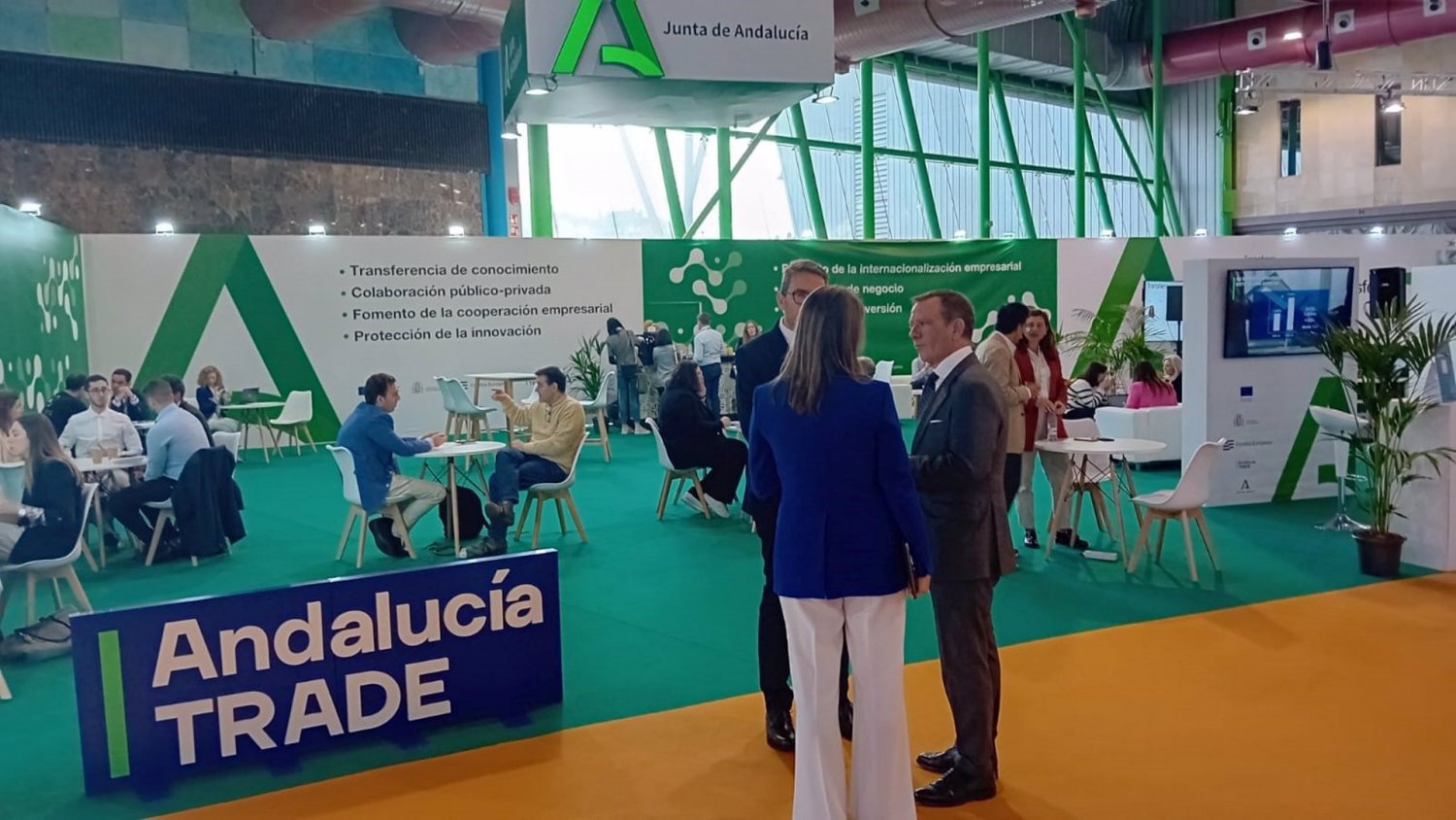 Andalucía Trade presenta en Transfiere servicios de impulso a innovación y financiación empresarial