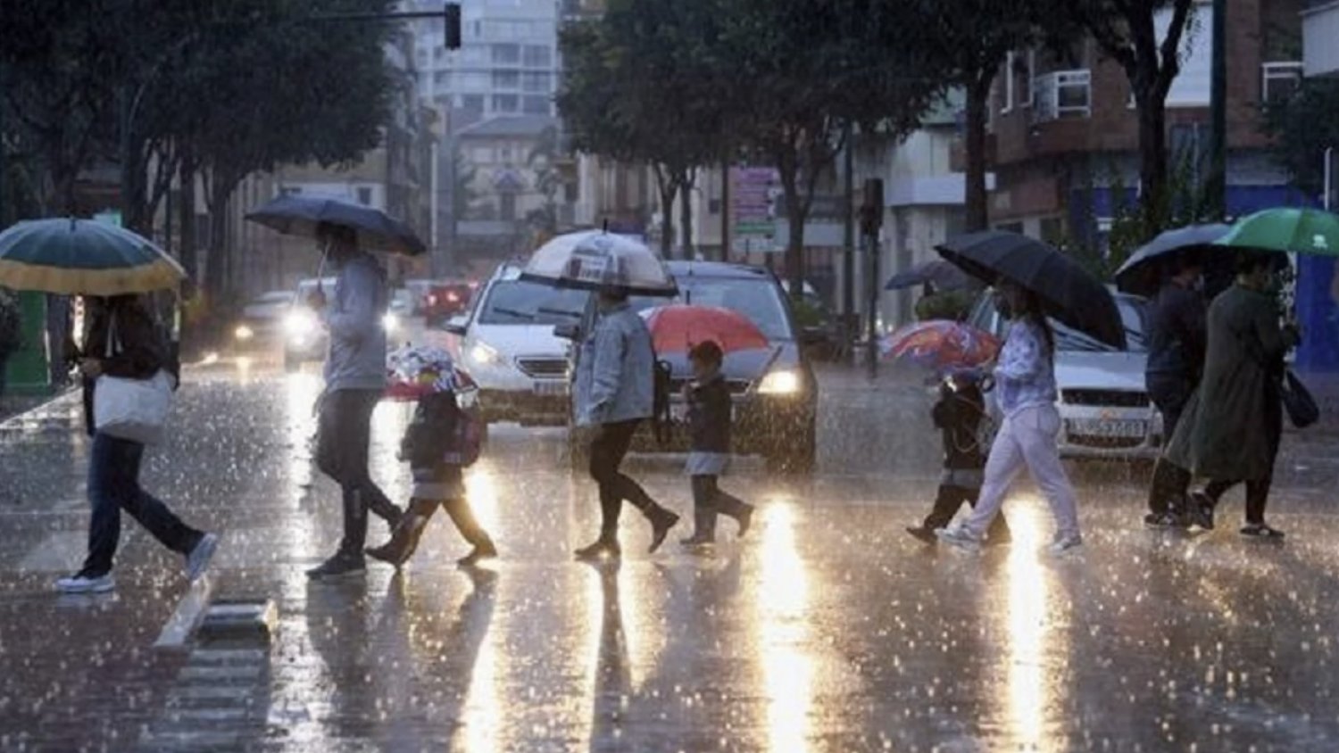 Continúan las lluvias en Málaga durante toda la semana y se esperan fuertes rachas de viento